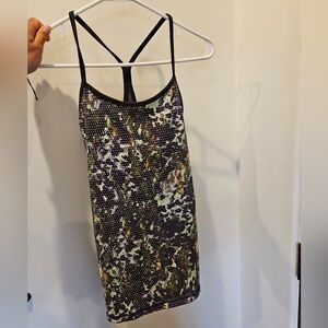 Multicolor Strappy Lululemon Tank Top